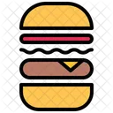 Burguer Food Hamburguer Icon