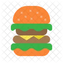 Burger Ham Cheese Icon