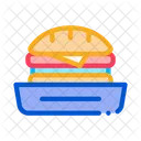 Burger Fast Food Icon
