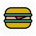Burger Fastfood Junkfood Icon