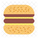 Burger Hamburger Junk Food Icon