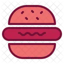 Burger Hamburger Fast Food Icon