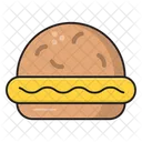 Burger Fast Food Mahlzeit Symbol