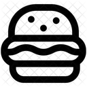 Hamburger Burger Junkfood Symbol