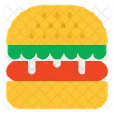 Burger Cheeseburger Fast Food Icon
