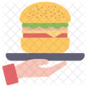 Burger Fast Food Cheeseburger Icon