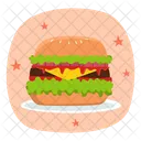 Burger Hamburger Fast Food Icon