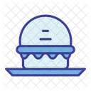 Burger Junk Food Meal Icon