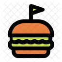 Burger Food Meal Icon