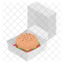 Burger-Lieferung  Symbol