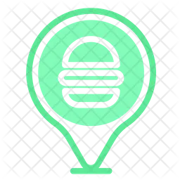 Burger Location  Icon