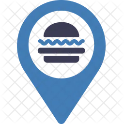 Burger Location  Icon