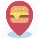 Burger Location  Icon