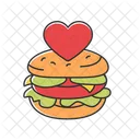 Burger lover  Icône