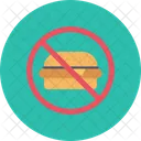 Burger Not Allowed  Icon