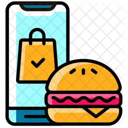 Burger Order Completed  Icon