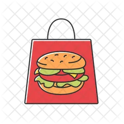 Burger packing  Icon