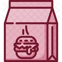 Burger Parcel  Icon