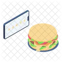 Burger Rating Delicious Icon