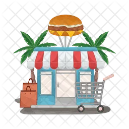 Burger shop  Icon