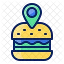 Food Restaurant Location Icon