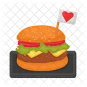 Burger Food Meal Icon