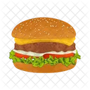 Burger Food Fast Food Icon