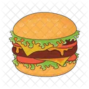 Hamburger Burger Food Icon