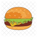 Hamburger Burger Food Icon