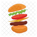 Hamburger Burger Food Icon