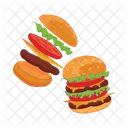 Hamburger Burger Food Icon