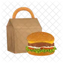 Burger Takeaway Hamburger Food Icon
