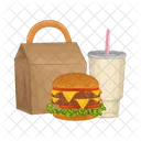 Burger Burger Takeaway Hamburger Icon