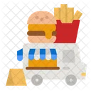 Burger-Truck  Symbol