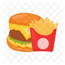 Burger Food Meal Icon