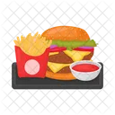 Burger Food Meal Icon