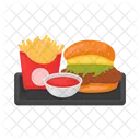 Burger Food Meal Icon