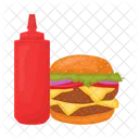 Burger Food Meal Icon