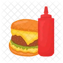 Burger Food Meal Icon