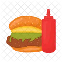 Burger Food Meal Icon
