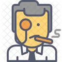 Burgermeister Stadtrat Inspektor Symbol