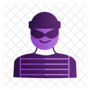 Burglar Criminal Thief Icon