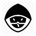 Burglar Prisoner Mask Icon