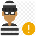 Burglar Alert  Icon