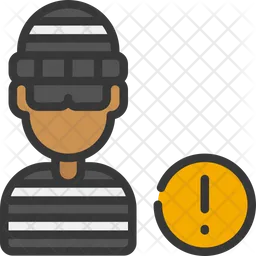 Burglar Alert  Icon