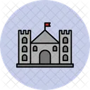 Burg stadt  Symbol