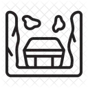 Burial Cemetery Icon