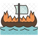 Burial Boat  Icon