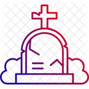 Burial Mausoleum Grave Icon