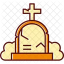 Burial Mausoleum Grave Icon